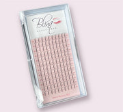 Premade Lashes/Abanicos prefabricados 7D .07 D curl size 10mm